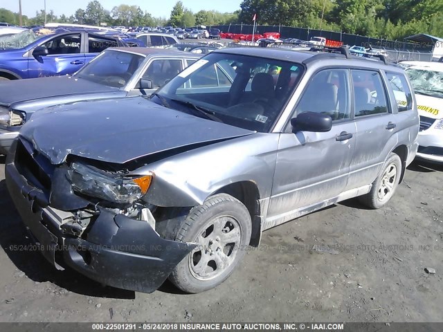 JF1SG63657H706261 - 2007 SUBARU FORESTER 2.5X/SPORTS 2.5X SILVER photo 2