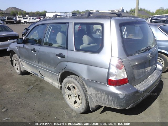 JF1SG63657H706261 - 2007 SUBARU FORESTER 2.5X/SPORTS 2.5X SILVER photo 3