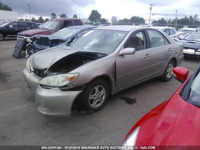4T1BE32KX4U798401 - 2004 TOYOTA CAMRY LE/XLE/SE 金色 照片 2