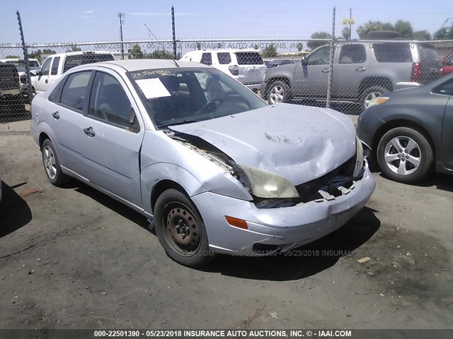 1FAFP34NX7W362458 - 2007 FORD FOCUS ZX4/S/SE/SES GRAY photo 1