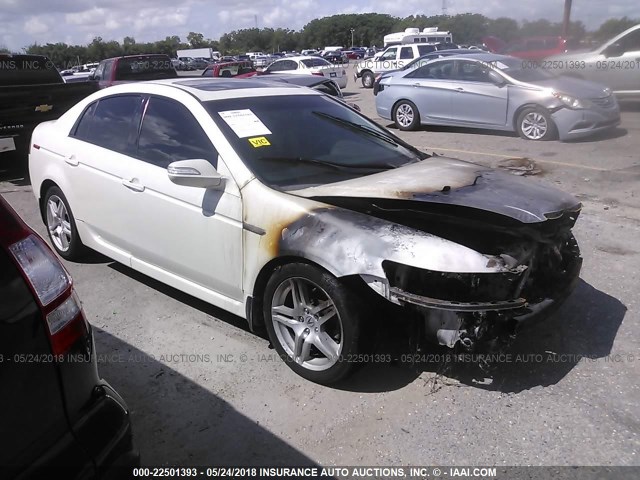 19UUA66248A029728 - 2008 ACURA TL WHITE photo 1