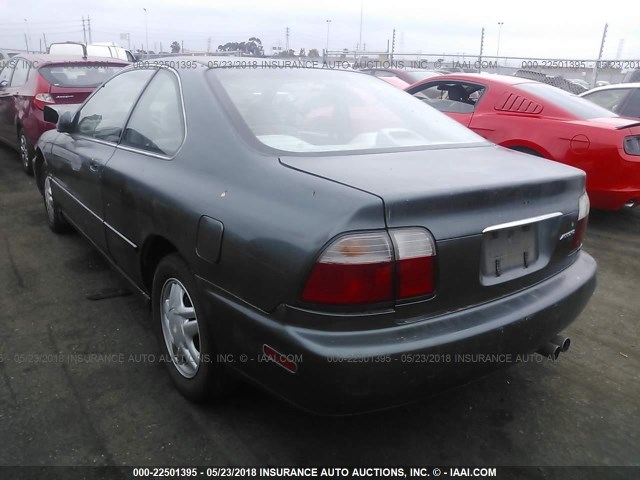 1HGCD7157TA032223 - 1996 HONDA ACCORD EX/EX-R GREEN photo 3