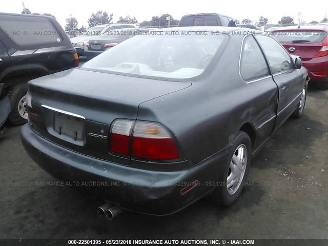 1HGCD7157TA032223 - 1996 HONDA ACCORD EX/EX-R GREEN photo 4