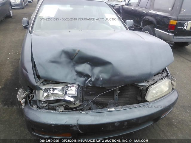 1HGCD7157TA032223 - 1996 HONDA ACCORD EX/EX-R GREEN photo 6