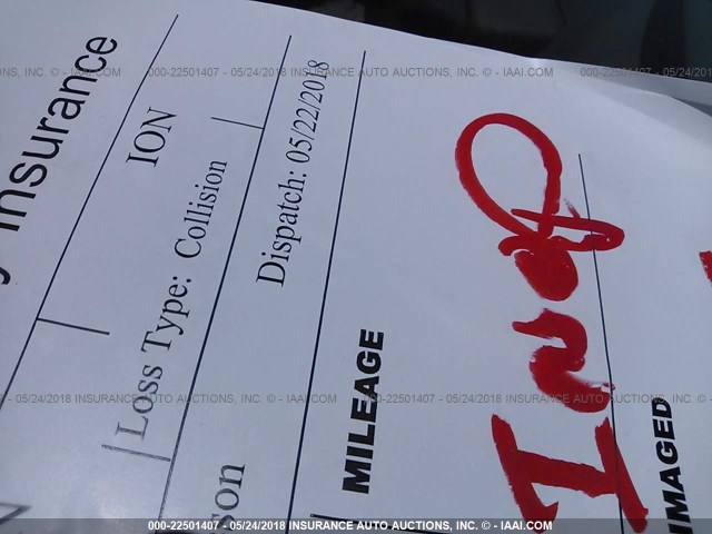 1G8AL55F96Z152718 - 2006 SATURN ION LEVEL 3 GRAY photo 7