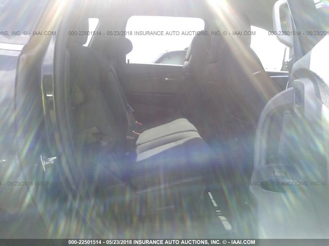 1GNKRGED9CJ132201 - 2012 CHEVROLET TRAVERSE LT BLACK photo 8