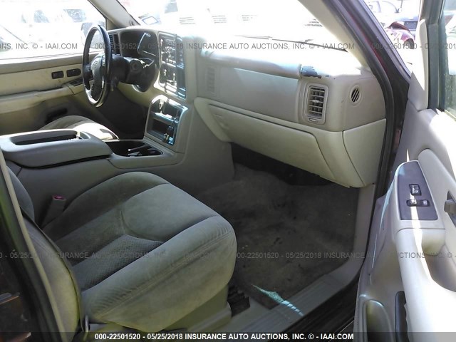 1GNEC13Z03J241866 - 2003 CHEVROLET TAHOE C1500 MAROON photo 5