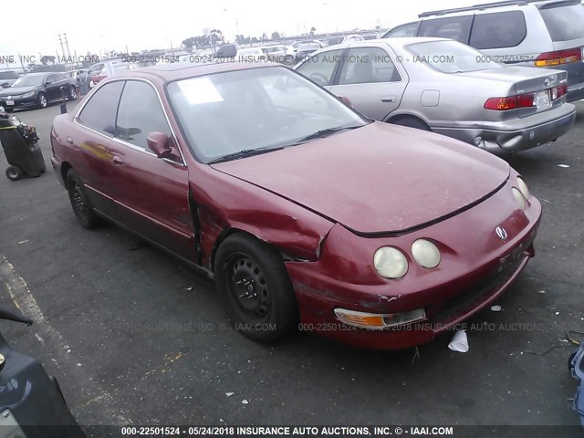 JH4DB7650YS004264 - 2000 ACURA INTEGRA LS RED photo 1