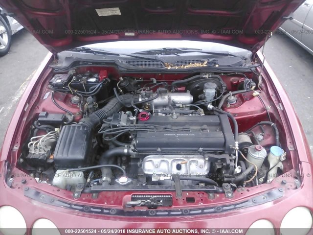 JH4DB7650YS004264 - 2000 ACURA INTEGRA LS RED photo 10