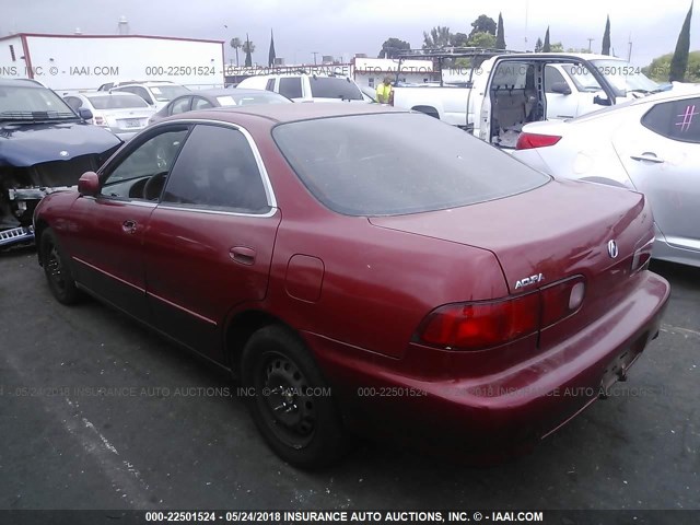 JH4DB7650YS004264 - 2000 ACURA INTEGRA LS RED photo 3