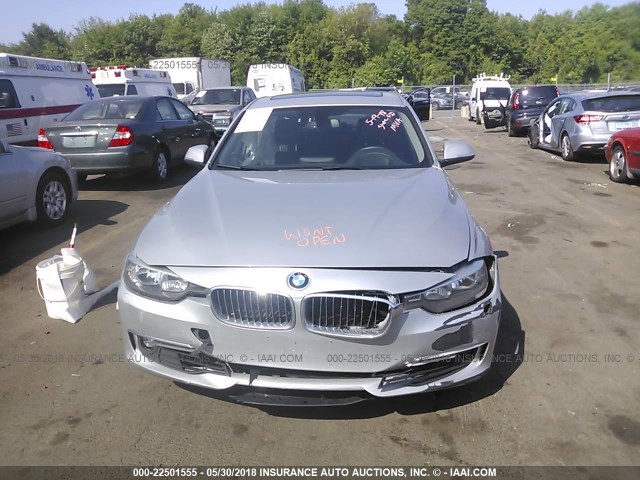 WBA3B5C56DF590362 - 2013 BMW 328 XI SULEV SILVER photo 6