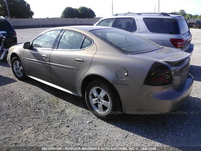 2G2WP552961174311 - 2006 PONTIAC GRAND PRIX TAN photo 3