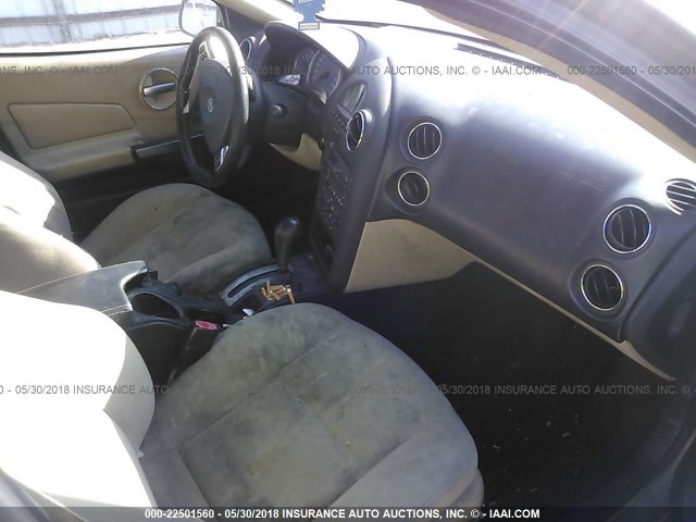 2G2WP552961174311 - 2006 PONTIAC GRAND PRIX TAN photo 5