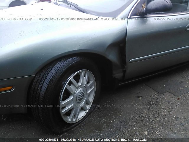 1MEFM50U35A618587 - 2005 MERCURY SABLE GS GREEN photo 6