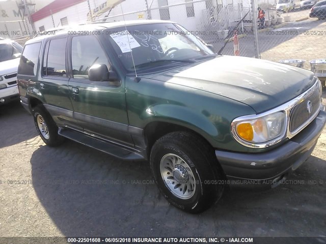 4M2ZU54EXXUJ35787 - 1999 MERCURY MOUNTAINEER  GREEN photo 1