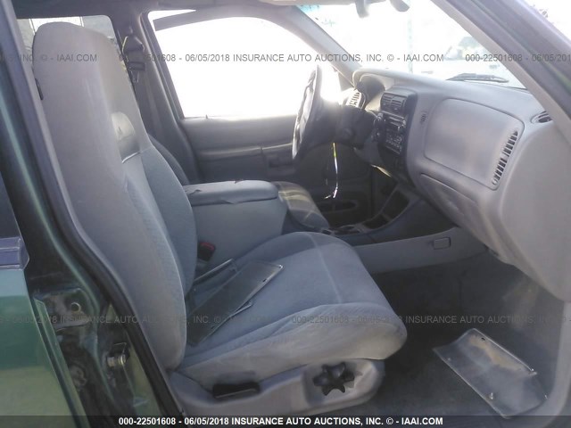 4M2ZU54EXXUJ35787 - 1999 MERCURY MOUNTAINEER  GREEN photo 5