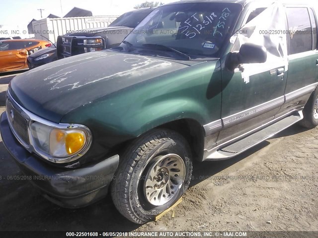 4M2ZU54EXXUJ35787 - 1999 MERCURY MOUNTAINEER  GREEN photo 6