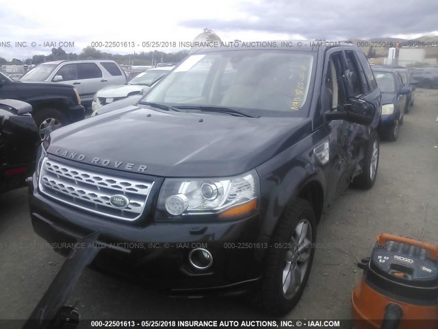 SALFR2BG3DH368999 - 2013 LAND ROVER LR2 HSE GRAY photo 2