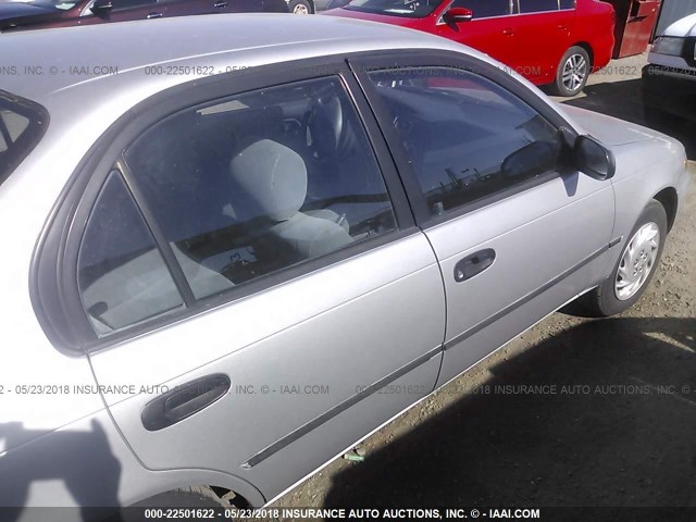 1NXAE09E8PZ080585 - 1993 TOYOTA COROLLA LE/DX ვერცხლისფერი ფოტო 6