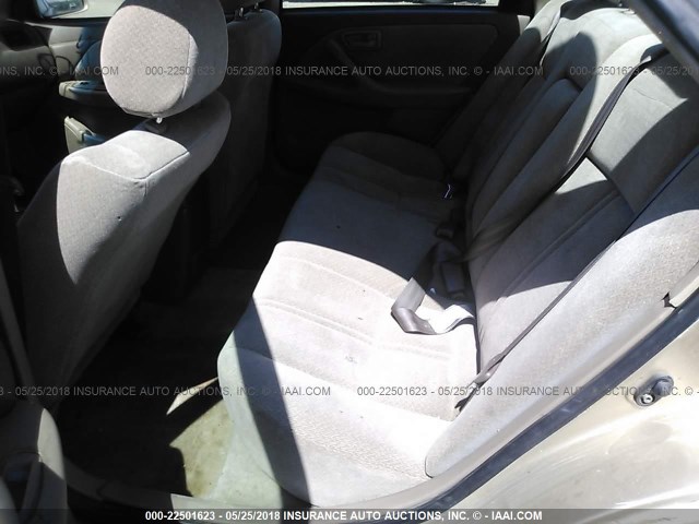 4T1BG22K0YU933167 - 2000 TOYOTA CAMRY CE/LE/XLE GOLD photo 8