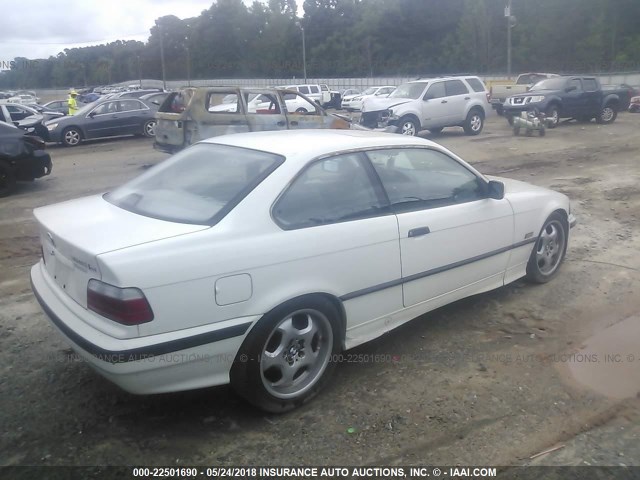 WBABF3323SEF50160 - 1995 BMW 325 IS WHITE photo 4