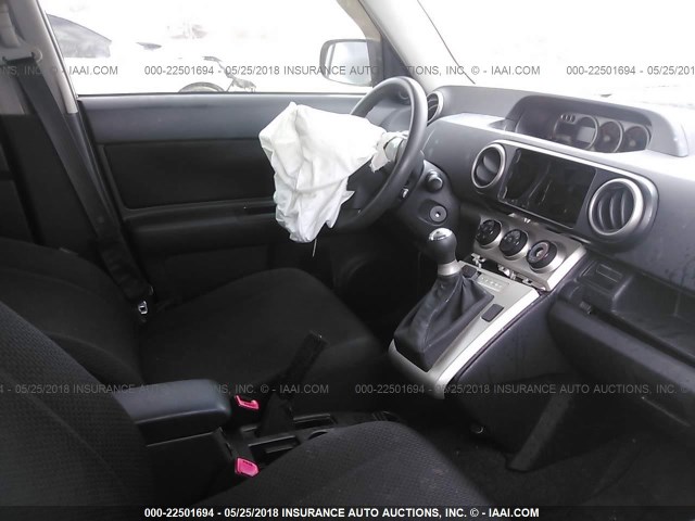 JTLKE50E281023406 - 2008 TOYOTA SCION XB ვერცხლისფერი ფოტო 5