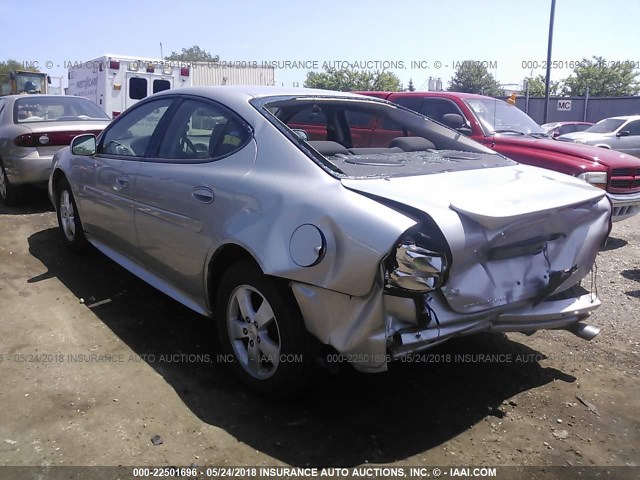 2G2WP552271229666 - 2007 PONTIAC GRAND PRIX SILVER photo 3