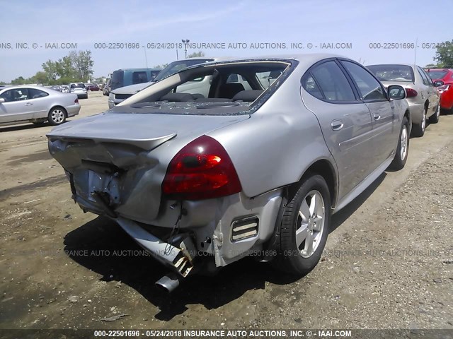 2G2WP552271229666 - 2007 PONTIAC GRAND PRIX SILVER photo 4
