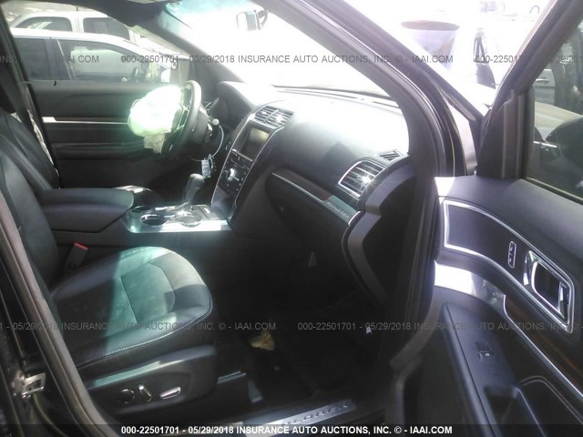 1FM5K7F89GGA29841 - 2016 FORD EXPLORER LIMITED 黑色 照片 5