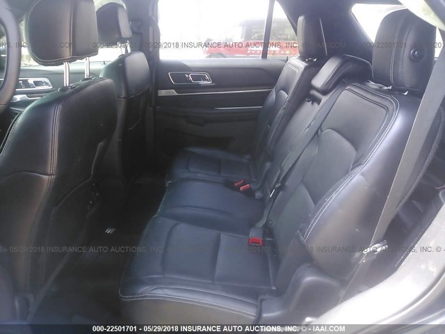 1FM5K7F89GGA29841 - 2016 FORD EXPLORER LIMITED 黑色 照片 8