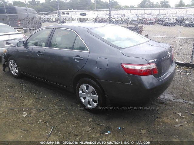 4T1BE46K17U182168 - 2007 TOYOTA CAMRY NEW GENERAT CE/LE/XLE/SE SILVER photo 3