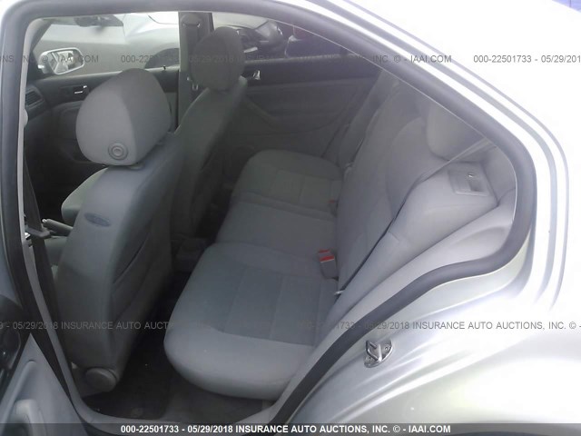 3VWSA69M65M072238 - 2005 VOLKSWAGEN JETTA GLS SILVER photo 8