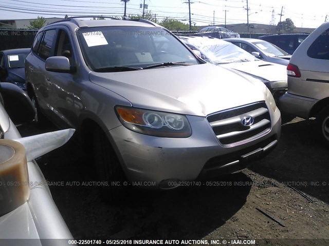 5NMSG73D77H062596 - 2007 HYUNDAI SANTA FE GLS TAN photo 1