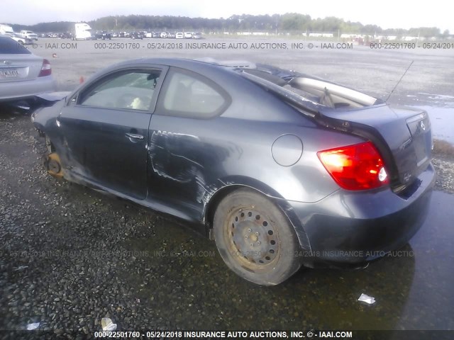 JTKDE177270170519 - 2007 TOYOTA SCION TC 灰色 照片 3