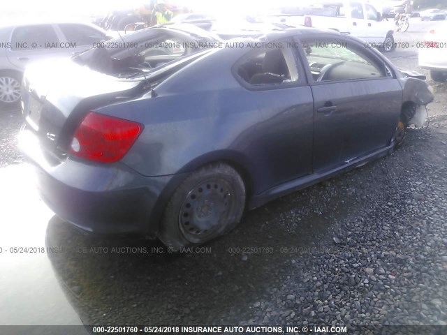 JTKDE177270170519 - 2007 TOYOTA SCION TC 灰色 照片 4
