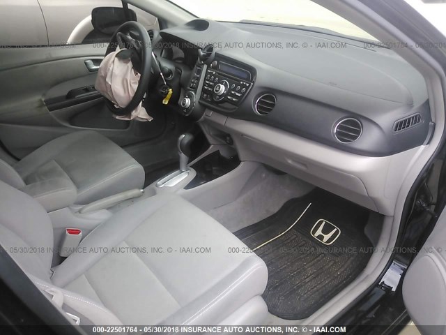 JHMZE2H56ES002320 - 2014 HONDA INSIGHT LX BLACK photo 5