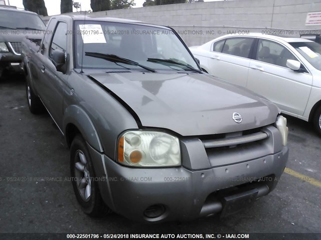 1N6DD26T34C476599 - 2004 NISSAN FRONTIER KING CAB XE BROWN photo 1