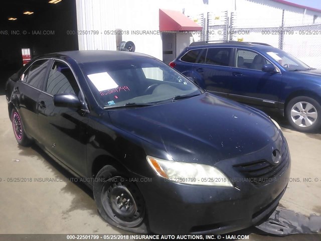 4T1BE46KX7U712895 - 2007 TOYOTA CAMRY NEW GENERAT CE/LE/XLE/SE BLACK photo 1