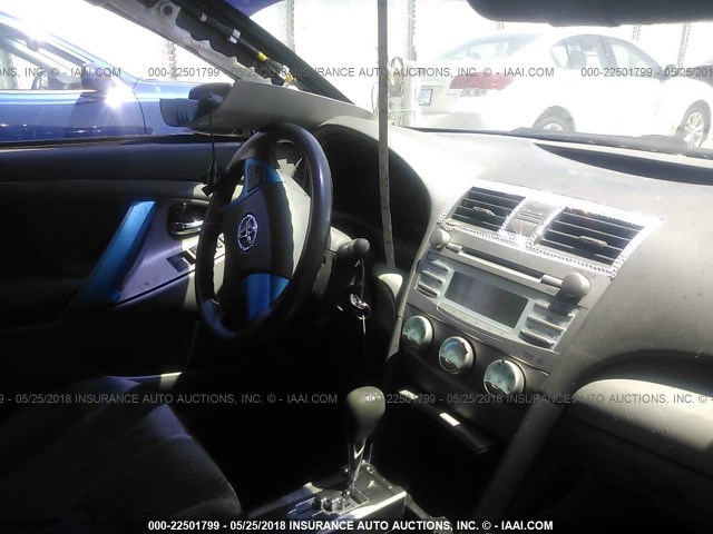 4T1BE46KX7U712895 - 2007 TOYOTA CAMRY NEW GENERAT CE/LE/XLE/SE BLACK photo 5