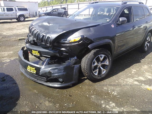 1C4PJMBB4JD567548 - 2018 JEEP CHEROKEE TRAILHAWK 灰色 照片 6