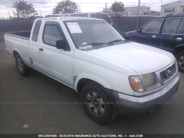 1N6DD26S9XC310504 - 1999 NISSAN FRONTIER KING CAB XE/KING CAB SE WHITE photo 1