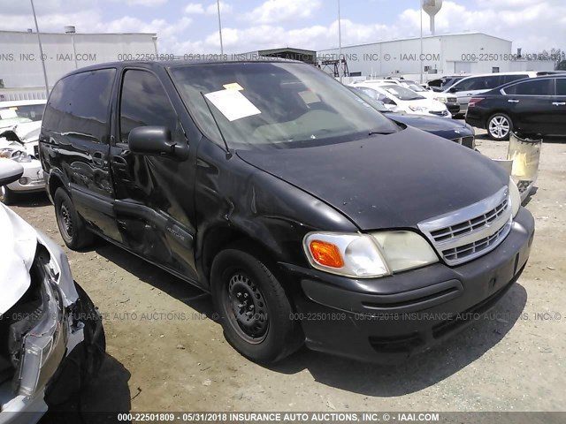 1GNDU23E33D115169 - 2003 CHEVROLET VENTURE ECONOMY BLACK photo 1