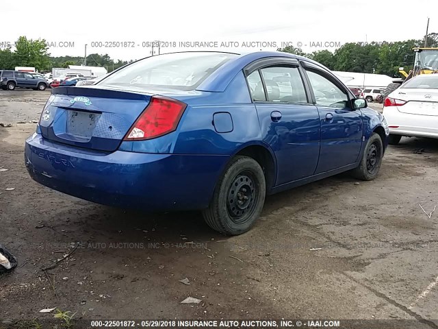 1G8AJ52F05Z117980 - 2005 SATURN ION LEVEL 2 Mavi foto 4