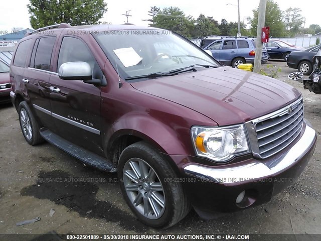 1A8HW58287F529488 - 2007 CHRYSLER ASPEN LIMITED BURGUNDY photo 1