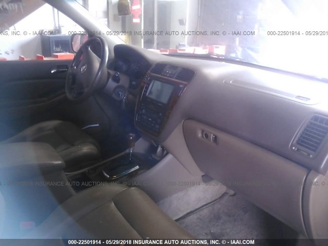 2HNYD18693H531004 - 2003 ACURA MDX TOURING TAN photo 5