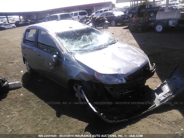 KL1TD6DE9BB205437 - 2011 CHEVROLET AVEO LS/LT 灰色 照片 1