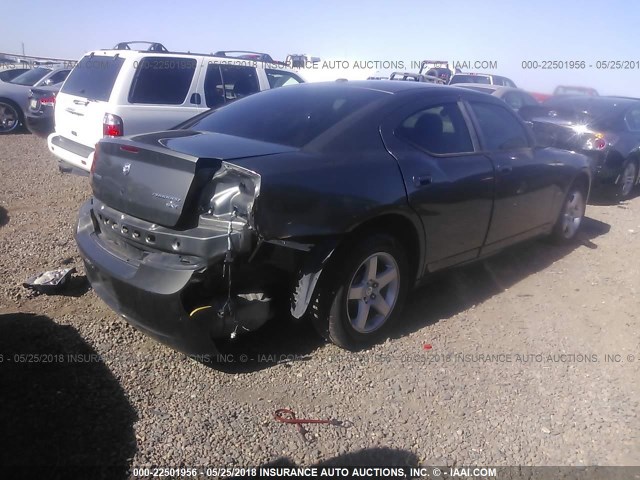 2B3KA33VX9H503608 - 2009 DODGE CHARGER SXT GRAY photo 4