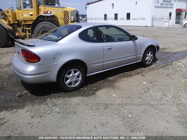 1G3NL12F53C255038 - 2003 OLDSMOBILE ALERO GL SILVER photo 4