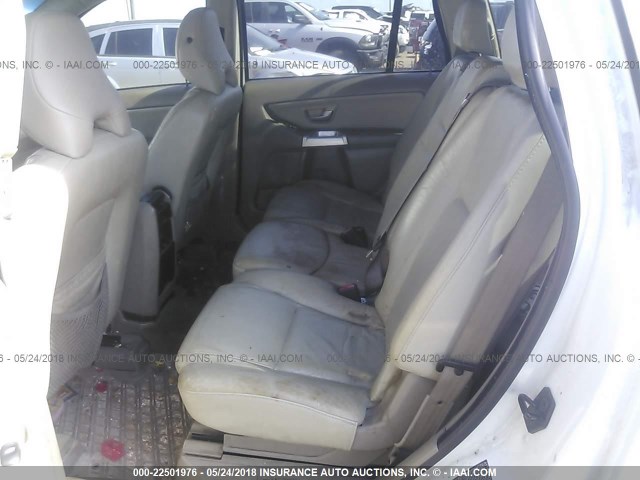 YV4CY592861227184 - 2006 VOLVO XC90 WHITE photo 8