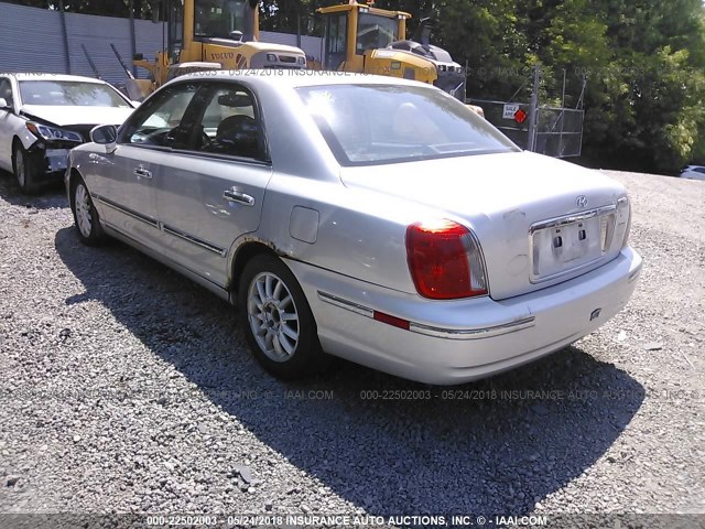 KMHFU45E95A377868 - 2005 HYUNDAI XG 350 SILVER photo 3